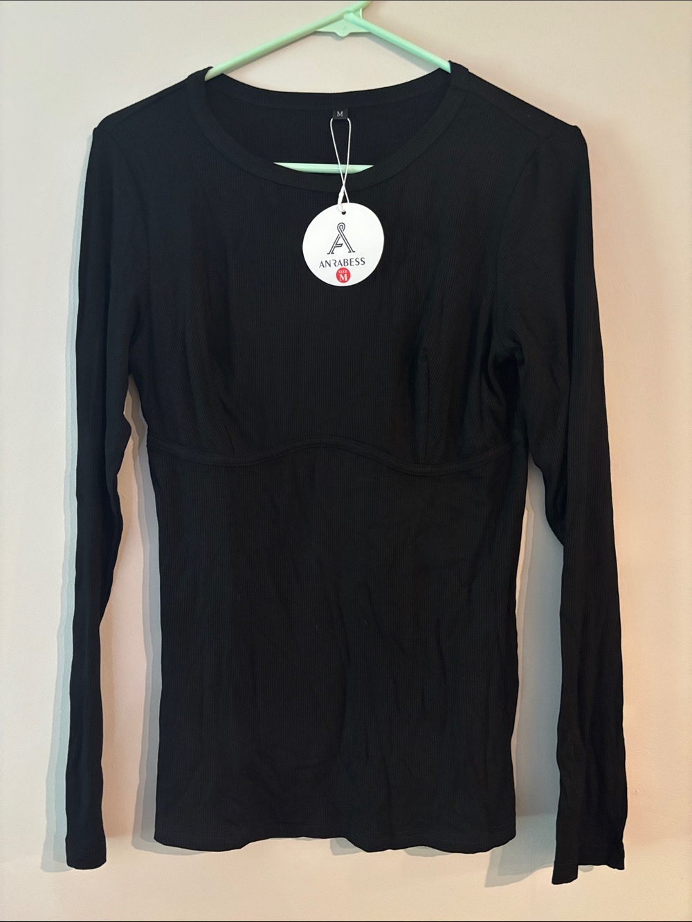 Amazon Black Long Sleeve Women's Tee